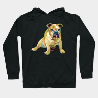 Big Boy the Bulldog by Robert Phelps Hoodie